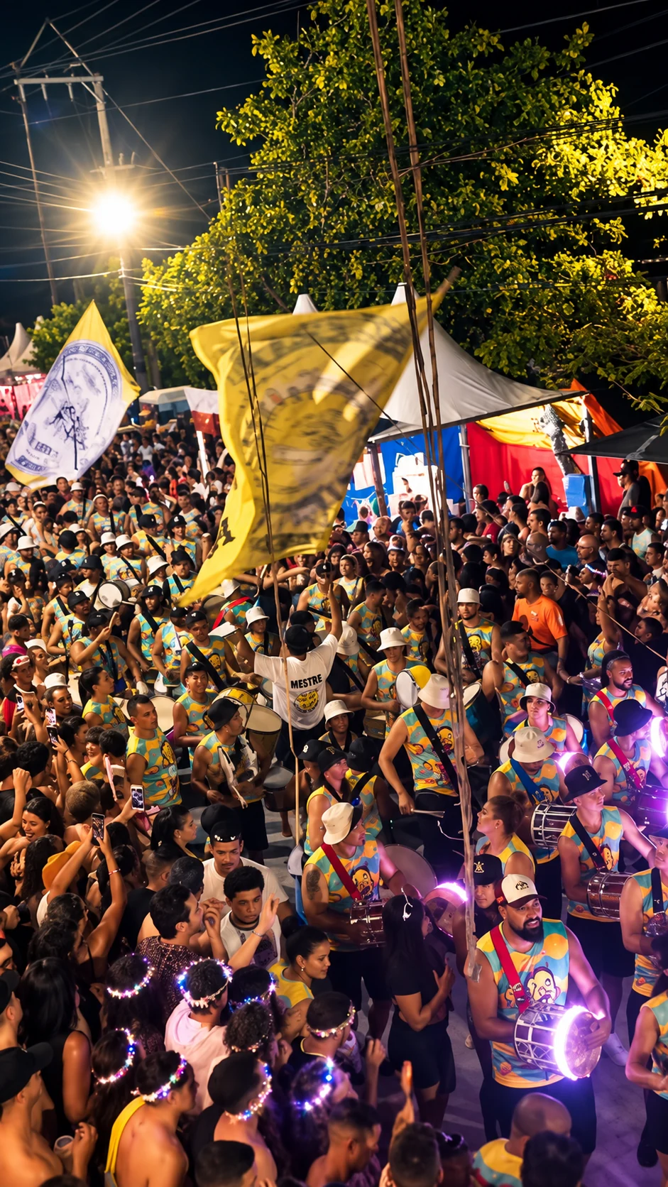 O ambiente do Carnaval — imagem editada do acervo