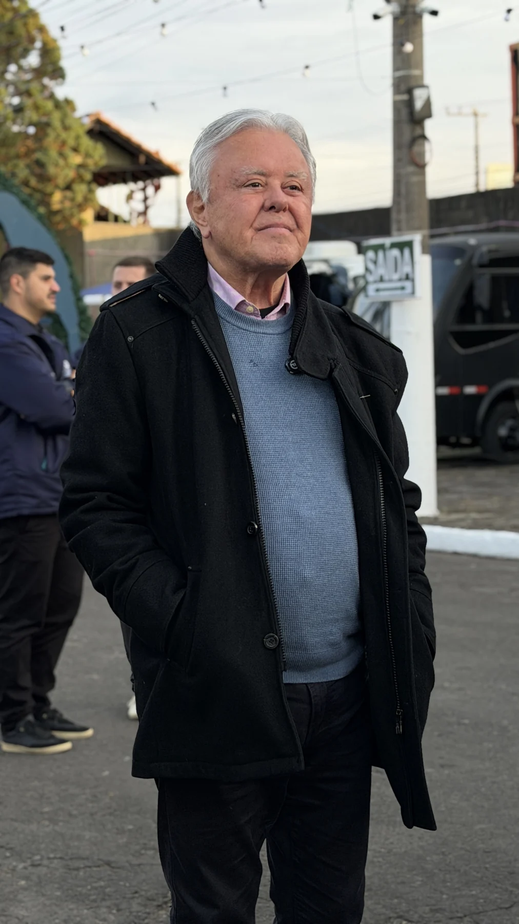 Paulo Alceu em uma agenda