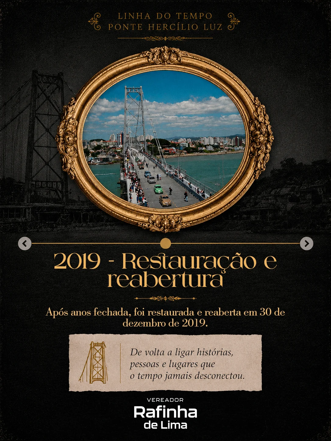 2019 — restauração e reabertura